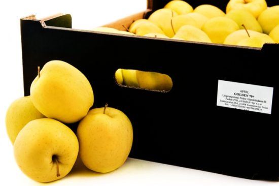 Jabłka Golden Delicious