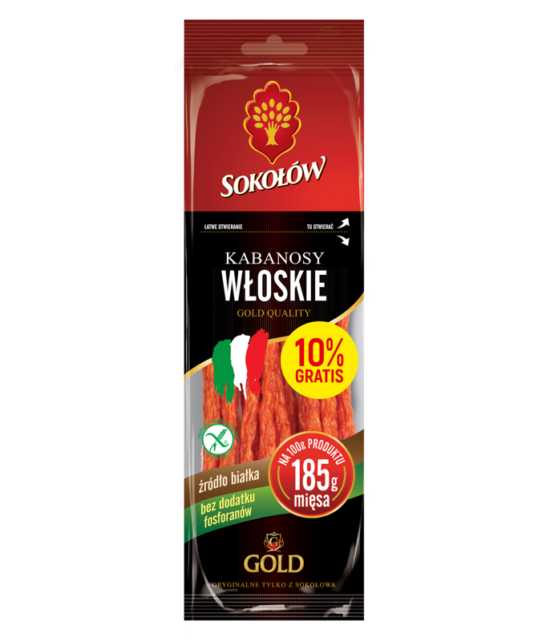 Kabanosy Włoskie Sokołów