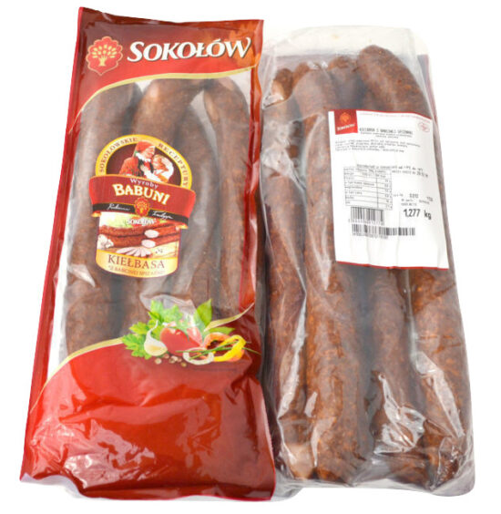Kiełbasa z babcinej spiżarni Sokołów
