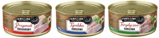 Konserwy mięsne Familijne przysmaki