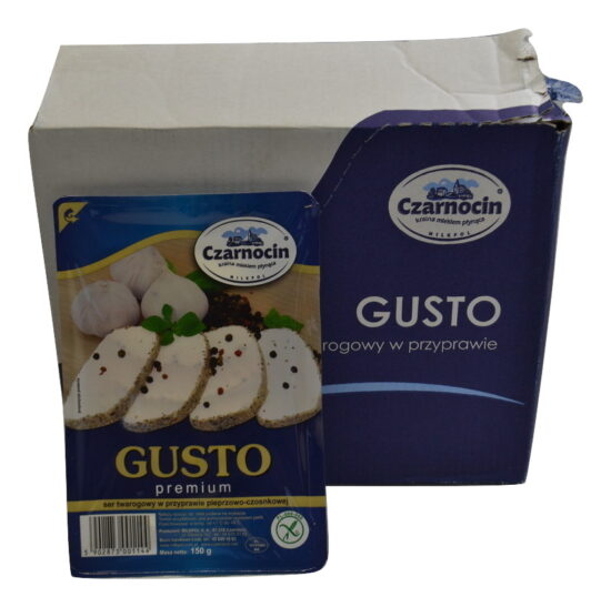 Gusto ser twarogowy plastry pieprz-czosnek