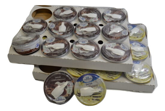 Czarnocin Serek czekoladowy/waniliowy