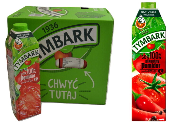 TYMBARK 1l sok 100% pomidor