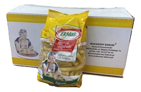 Makaron Babuni EkMak rurka 1kg