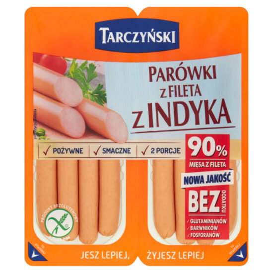 Parówki z fileta indyka Tarczynski