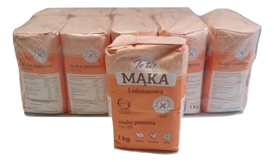 Mąka pszenna Luksusowa (typ 500) może być stosowana do wszelkich wypieków, na przykład, ciast biszkoptowych, tortów, kruchych ciasteczek, gofrów, naleśników.