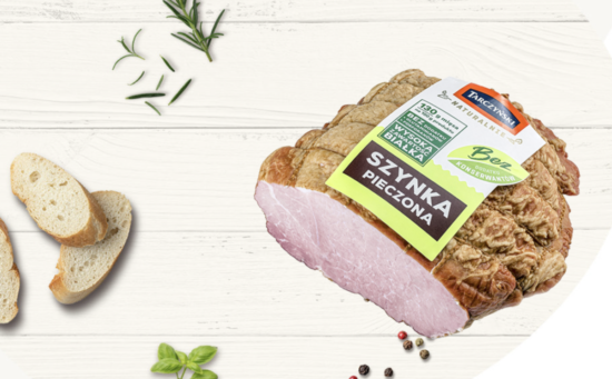 Szynka naturalnie pieczona bez konserwantów Tarczyński