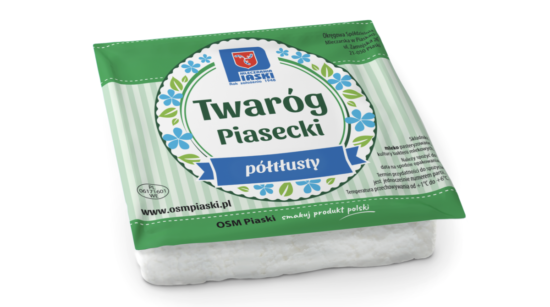 Творог полужирный