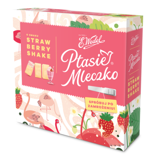 Wedel Ptasie mleczko truskawkowe